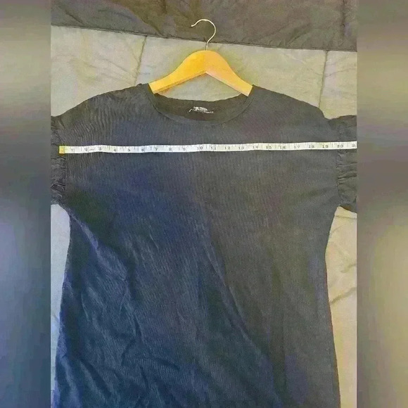 Zara Black Flared Sleeve Dress – Size [Small] - Picture 6 of 6